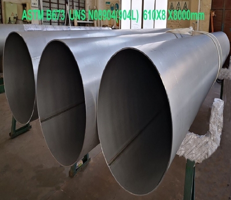 Welded Stainless Steel LNG FPSO Pipe For Petrochemical Industry