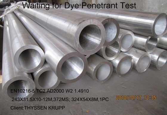 1.4301 1.4306 1.4307 1.4311 1.4541 SS Seamless Tube For Petro Chemical